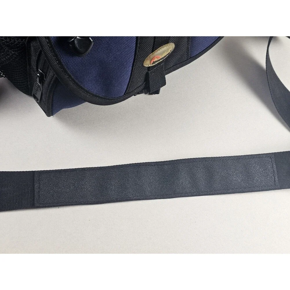 Lowepro EX160 Arctic Blue Black Digital Camera Pouch Shoulder Bag Padded Strap